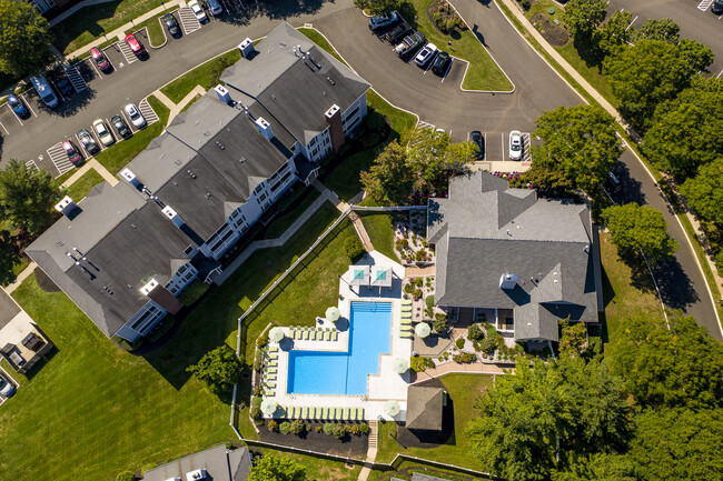 Aerial View of Heated Pool - The Village at Wethersfield