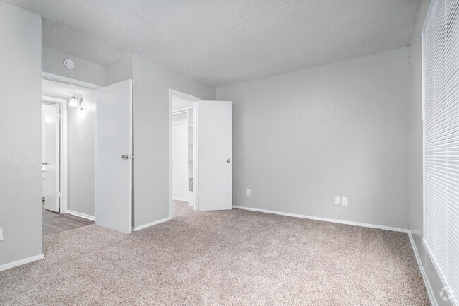 1BR, 1BA - 709SF - Bedroom - Sundance Apartment Homes