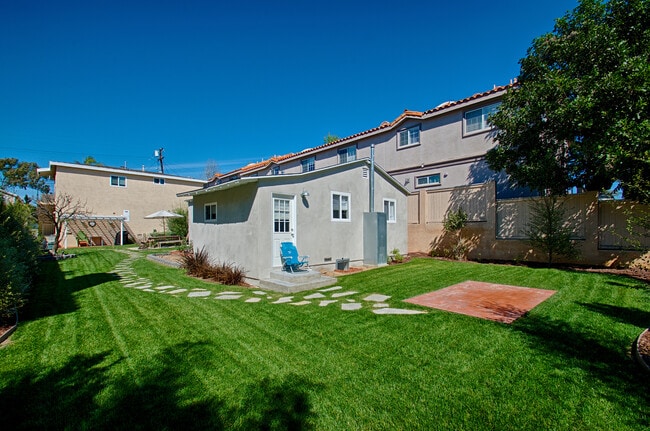 Back Patio and 2nd yard - 2720 Carnegie Ln