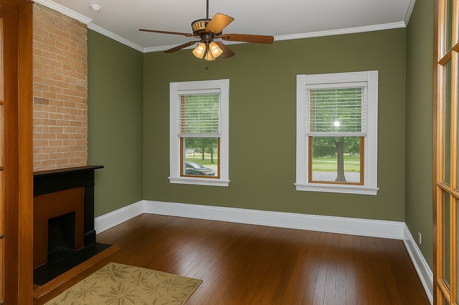 bedroom - color change in progress (no new photo yet) - 1069 Harrison Ave