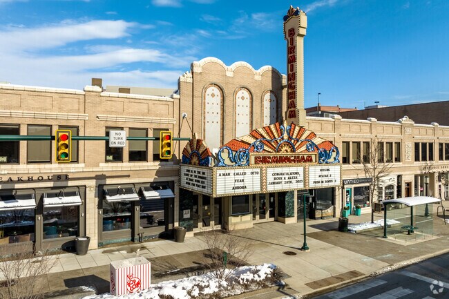 The Birmingham 8 is a local movie theater on Woodward Ave.
