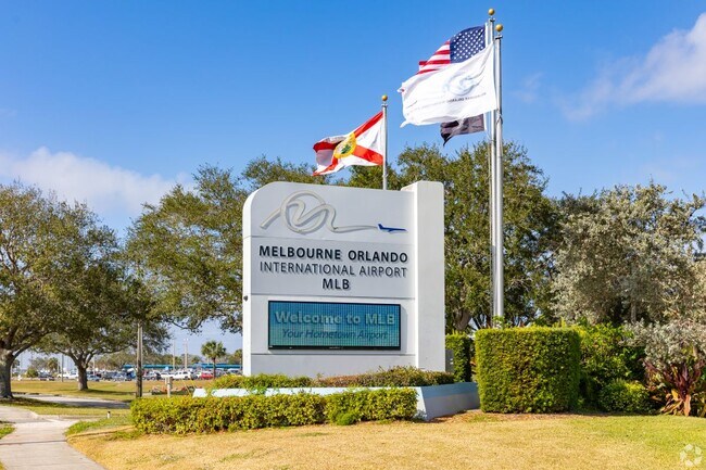 The nearby Melbourne Orlando International Airport makes travel easy.