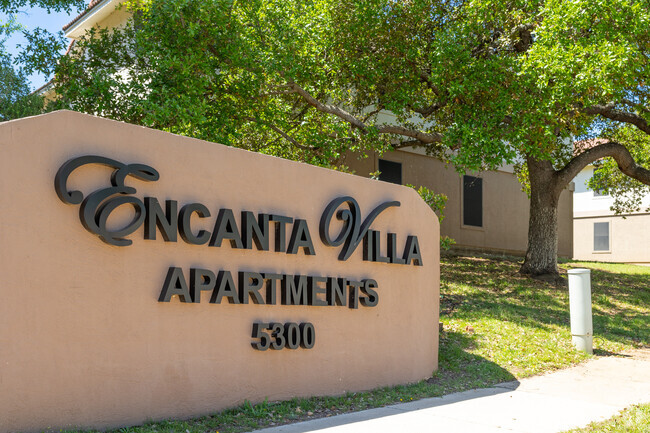 Signage - Encanta Villa Apartments