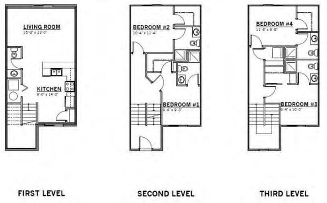 Plano de planta - Conifer Creek West