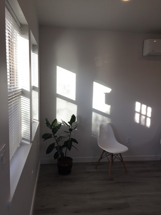 windows looking out onto garden - 1052 8th Ave