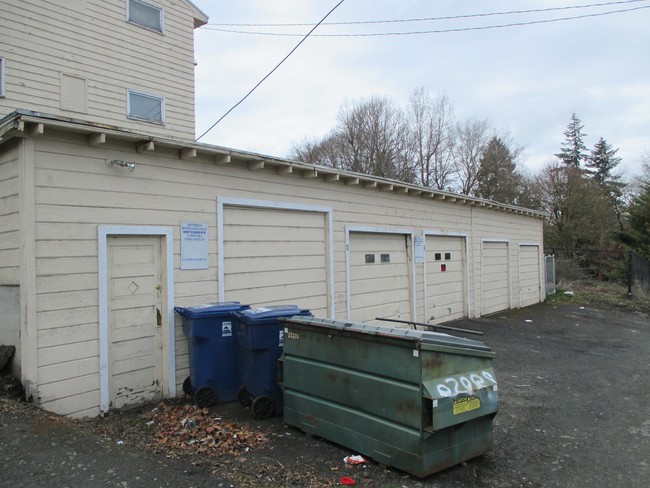 Garages off alley - 1818 W 8th Ave