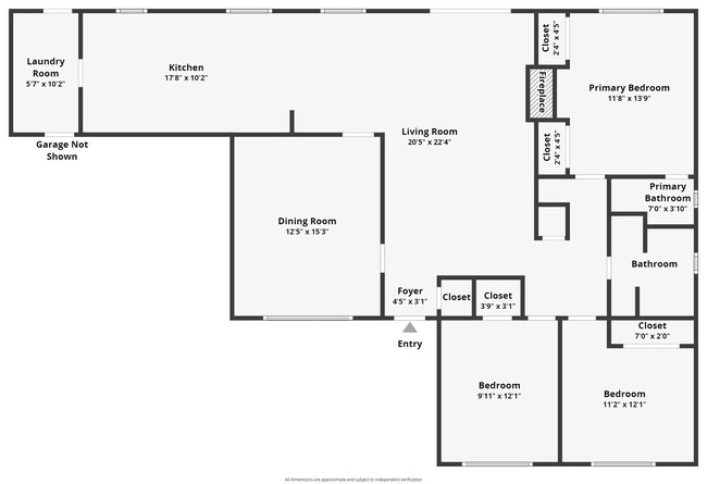 Building Photo - Pet Friendly 3 Bed 2 Bath - Large Backyard!