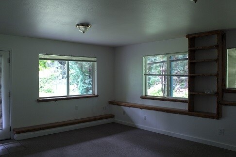 living windows and bookshelves - 23516 N Lake Cochran Rd