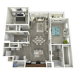 Two Bedroom / Two Bath