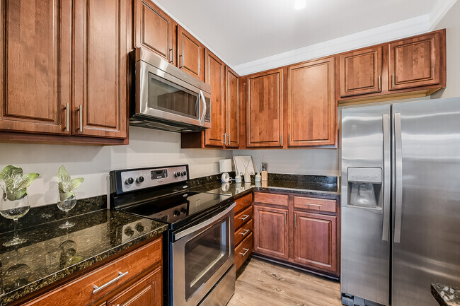 Kitchen at Alcove Garner in Garner, NC - Alcove Garner