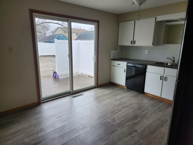 Kitchen and back door - 1162 Yuma Cir NE