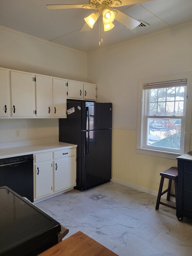 Kitchen at an angle - 68 Converse Ave