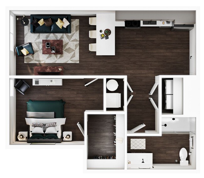 Interior Photo - Porchlight Apartments