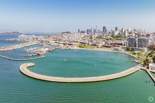 Aquatic Cove at Fisherman's Wharf is beloved by San Francisco swimmers and boaters.