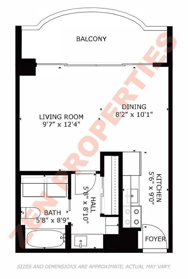 Foto del edificio - studio for rent at Lunalio Tower