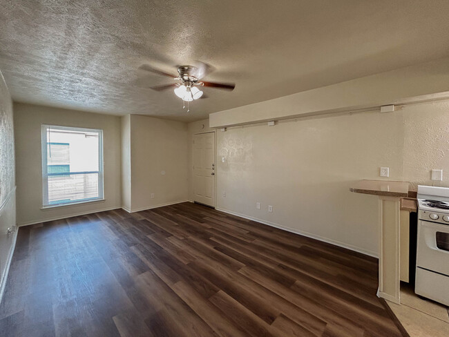 2429 Stella #6: Living Space - Pecan Grove Apartments