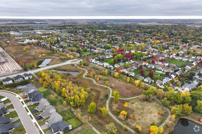 The Greenway's walking trails will lead you through nature in Farmington.