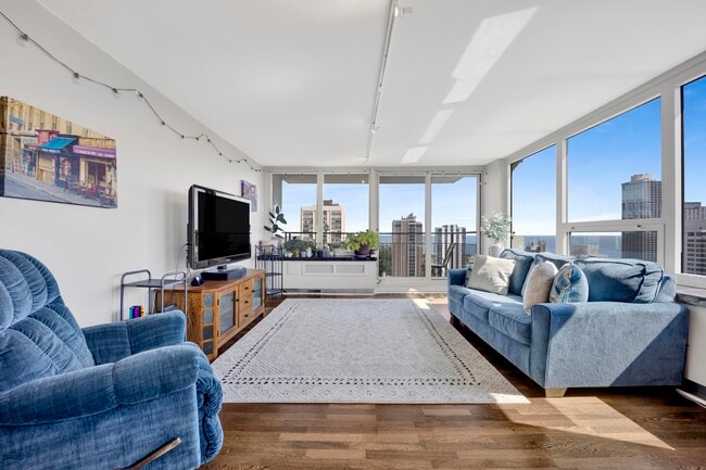 Unit Living room - 88 W Schiller St