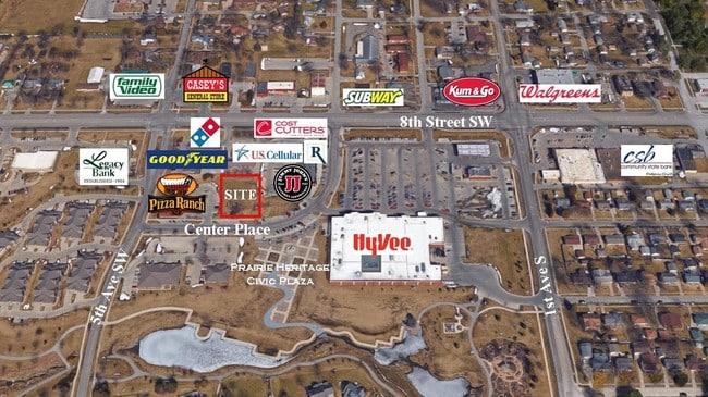 Aerial Photo - Center Place Lofts