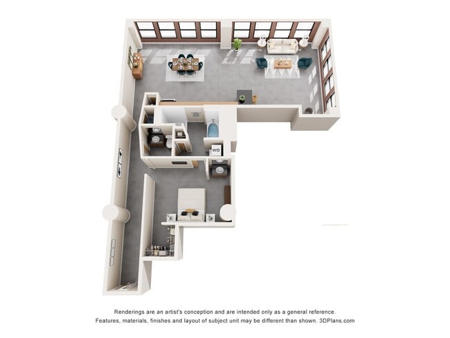 Interior Photo - Ventana Lofts – Historic Elegance Meets Mo...