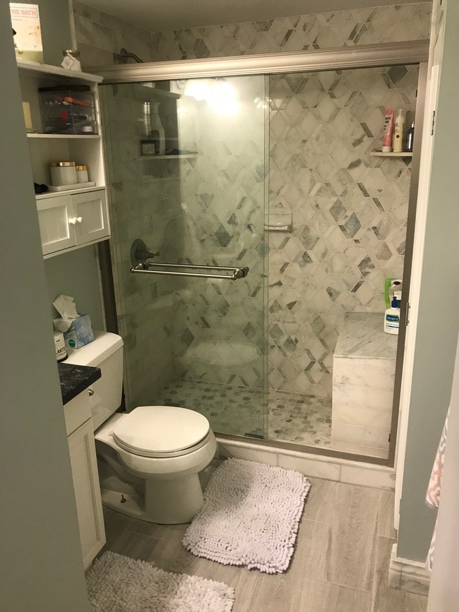 renovated bathroom - 2141 P St NW