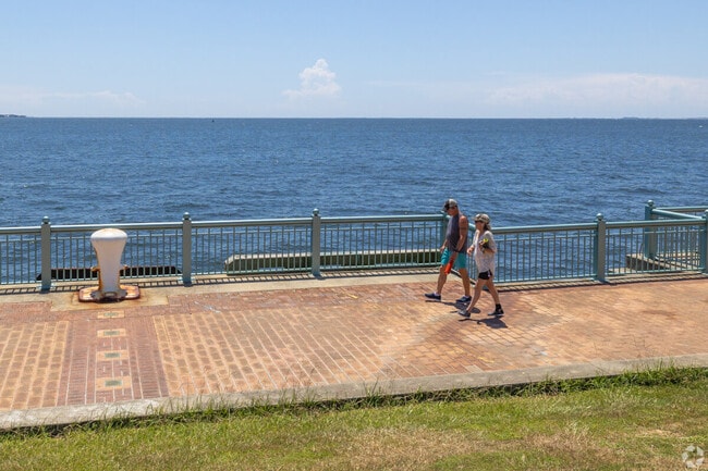 Pensacola locals love the outdoors, taking walks, riding bikes, and boating.