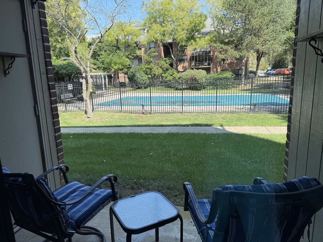 Private Patio views pool - 1231 Gemini Dr