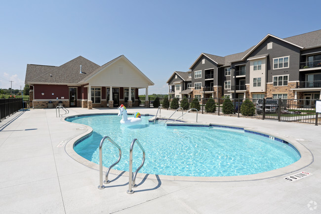 Club House and Pool area - Autumn Lake Apartments