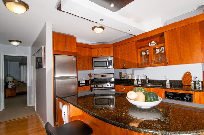Remodeled kitchen - 300 Albany St