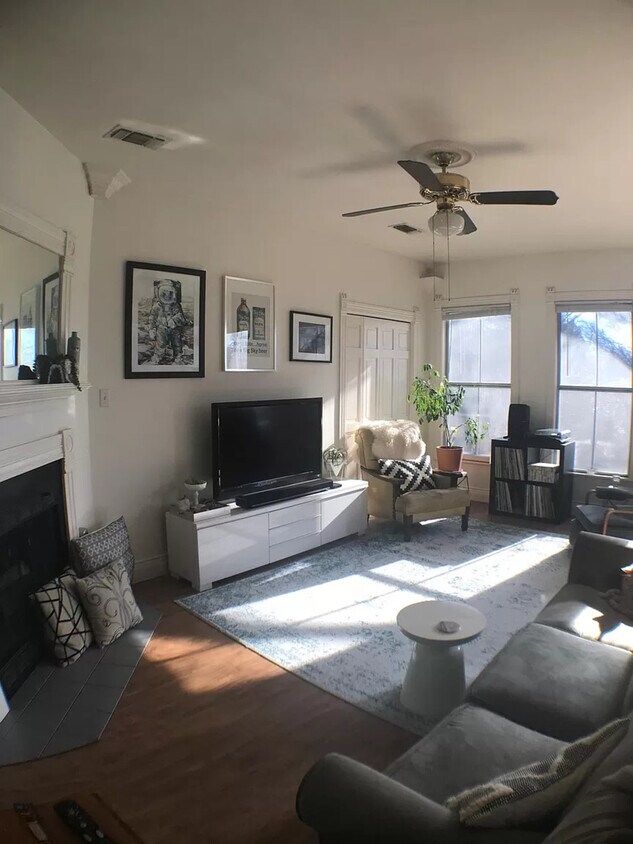 living room - 402 W 44th St