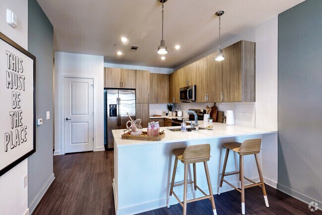 1HAB, 1BA - 694 ft² - Alta Purl