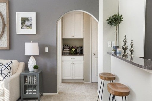 Living Area - Cabinets - Parc Chateaux