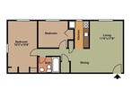 2BR/1BA The Sequoia