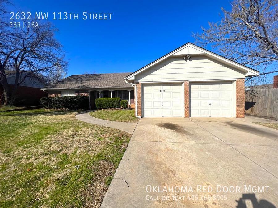 Foto principal - 3 BEDROOM 2 BATHROOM 2 CAR GARAGE IN NW OKC