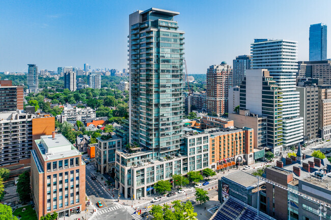 Aerial Photo - One Bedford at Bloor