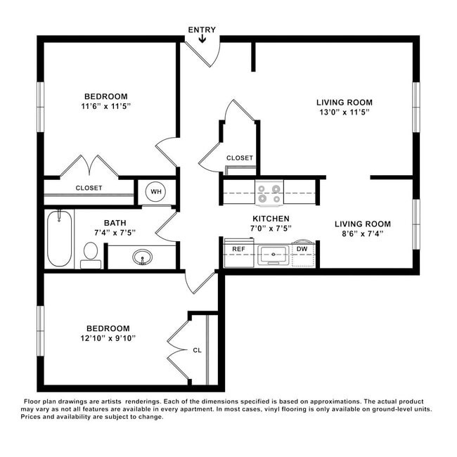 Interior Photo - Northshore Flats
