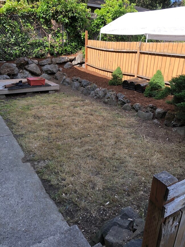 Front garden. - 12317 35th ave NE