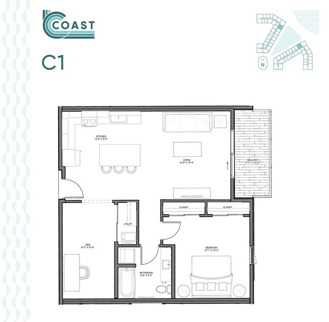 Interior Photo - COAST at Lakeshore Commons