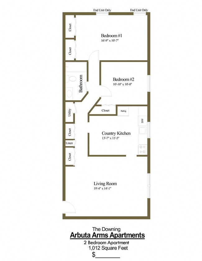 Interior Photo - Arbuta Arms Apartments*