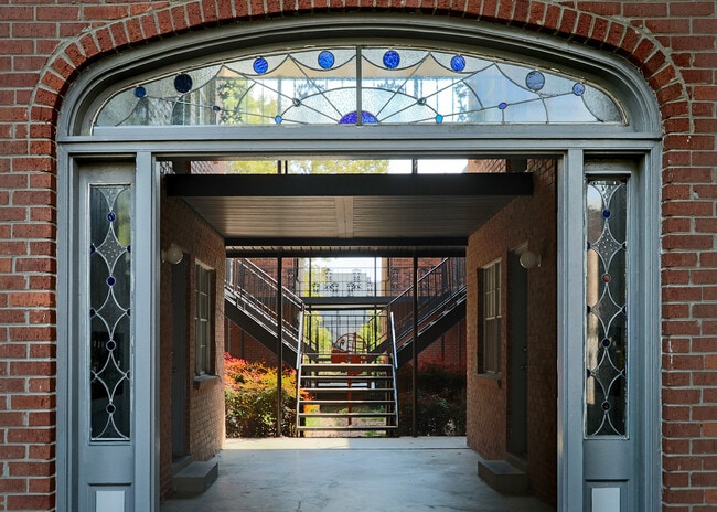 Covered Entry - The Midline Apartments