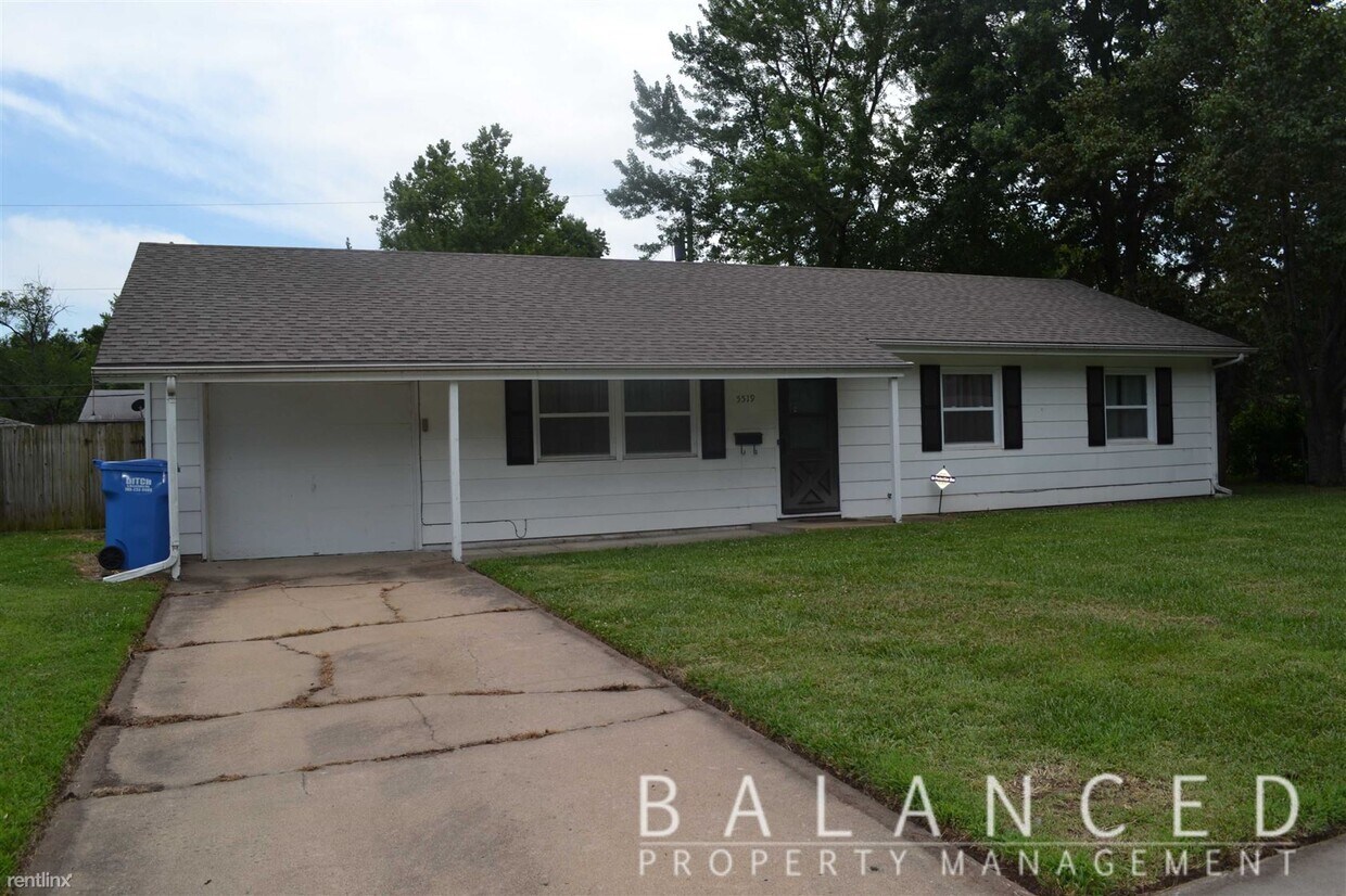 3 br, 1 bath House 5519 SW 18th St House Rental in Topeka, KS