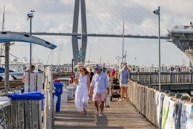 Locals love to attend the activities at the Carolina Billfish Classic.