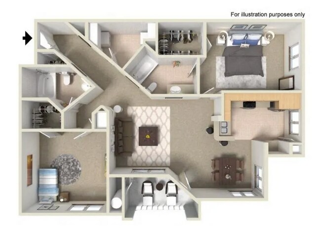 Foto del edificio - Spacious Top Floor Condo in Resort Style C...