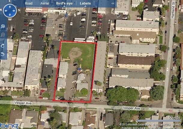 Aerial Photo - 6906-6908 Vesper Ave