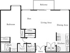 1 Bedroom O