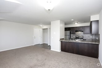 Dining & Kitchen Remodeled 2 Bdrm Floorplan - Bayberry Farms Apartments