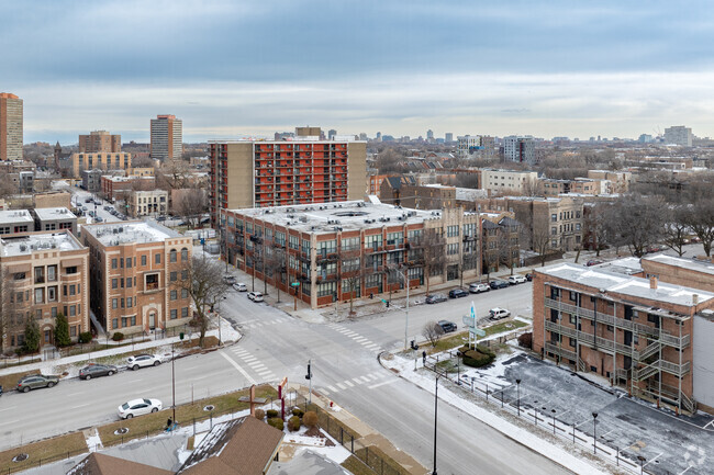 Aerial Photo - 4101-4109 S Michigan Ave