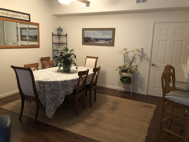 Dining Room w/attached Garage Entrance - 555 Lands End Way