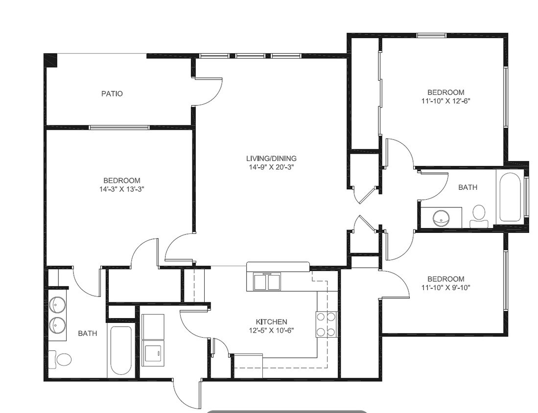 3HAB/2BA - Prescott Apartments