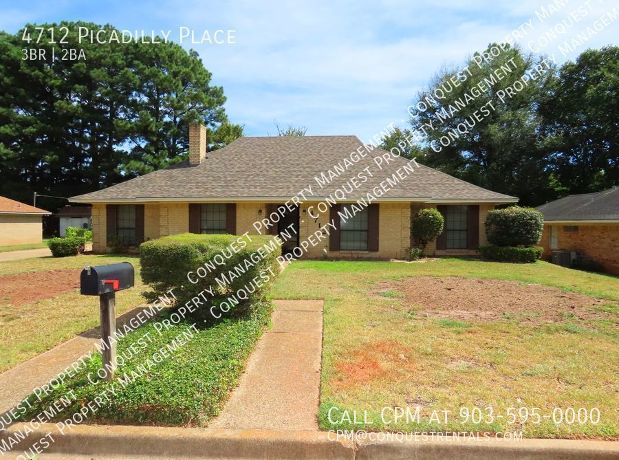 4712 Picadilly Pl, Tyler, TX 75703 House Rental in Tyler, TX